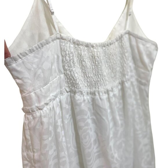 💟 BUNDLE SALE 3/$18 Super Sweet AEO White Patterned Summer Halter Dress, 4 - Picture 9 of 11